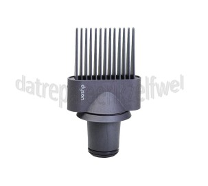 Foto van Dyson Borstel Supersonic Wide Tooth Comb HD01, HD04 Pro 