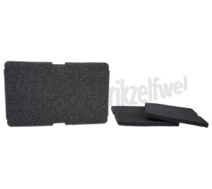 Foto van Eurofilter Filter 245x155mm, 3 stuks DPU8340X, DPU8360X, DPU7360X 