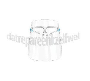 Foto van Mondkapje Beschermingsmasker Complete gezicht 