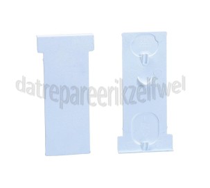 Foto van Scharnier Metaal, set van 2 inclusief covers SK91800, AG91850 
