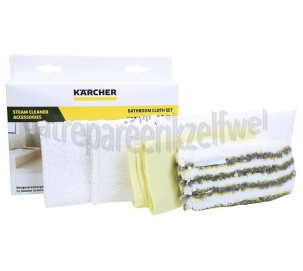 Foto van Karcher Doekenset Microvezel Doekenset Badkamer SC1, SC2, SC3, SC4, SC5 