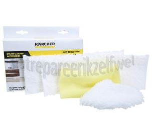 Foto van Karcher Doekenset Microvezel Doekenset Keuken SC1, SC2, SC3, SC4, SC5 