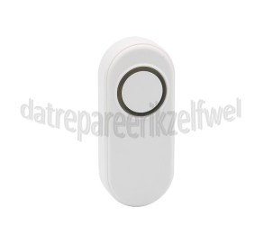 Foto van KlikAanKlikUit Deurbel Drukknop ACDB-8000AW Draadloze bediening 