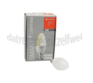 Foto van Ledvance Ledlamp Smart+ Wifi Classic Kaarslamp E14, 5W, 2700K, Dimbaar 
