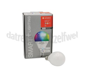 Foto van Ledvance Ledlamp Smart+ Wifi Classic P40 Kogellamp Multicolour E14, 5W, 2700K-6500K, Dimbaar 