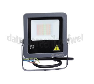 Foto van Ledvance Ledlamp Smart+ Wifi Flood schijnwerper, donkergrijs 20W, Multicolor 