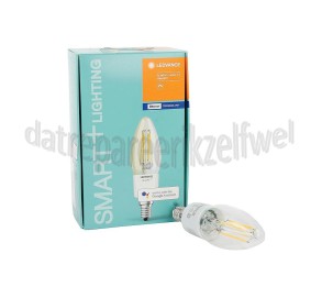 Foto van Ledvance Ledlamp Smart+ Filament Classic CLB40 Bluetooth, 4W, 2700K, E14 