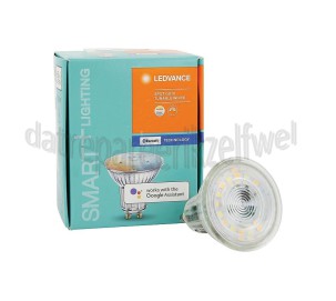 Foto van Ledvance Ledlamp Smart+ Bluetooth Spot Reflectorlamp Tunable White GU10, 5W, 2700K-6500K, Dimbaar 