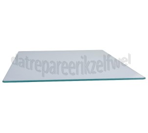 Foto van Whirlpool Glasplaat Vrieslade, onderste 420x248,6mm. BSNF9152W, KG335AIN, BSNF8421W 