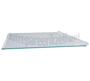 Foto van Pelgrim Glasplaat Compleet met strippen PKV4180WIT 