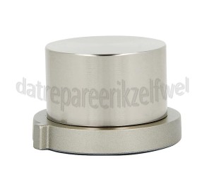 Foto van Whirlpool Knop Draaiknop, grijs 90368782, 50368779 