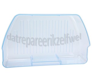 Foto van Dometic Groentelade Vershouder, transparant blauw L=405 MM RMD8505, RMDT8505 