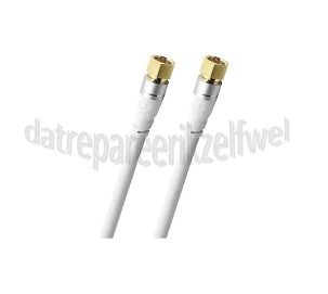 Foto van Oehlbach Antenne Kabel Excellence Digitale Satelliet kabel Vergulde connectoren, 1,5 meter 