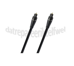 Foto van Oehlbach Optische Kabel Excellence Optische Digitale kabel Vergulde connectoren, 1 meter 