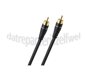 Foto van Oehlbach Tulp Kabel Excellence Subwoofer Cinch kabel Vergulde connectoren, 2 meter 