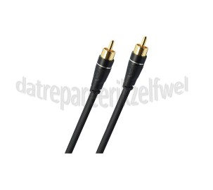 Foto van Oehlbach Tulp Kabel Excellence Subwoofer Cinch kabel Vergulde connectoren, 5 meter 