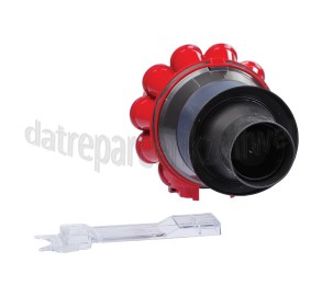 Foto van Dyson Reservoir Cycloon Moulded Red/Iron SV03 Slim Extra 