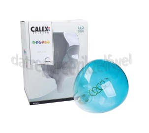 Foto van Calex Ledlamp Colors Kiruna Blue Gradient LED colors E27 5W 140lm 1800K Dimbaar 
