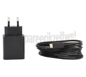 Foto van Samsung Oplader Wall charger, Zwart, 45W Fast Charging USB-C (inclusief kabel) 