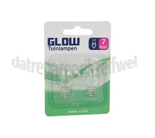 Foto van Lampje Tuinlampjes Wedge base 12V 7W 