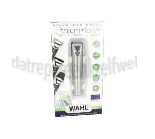 Foto van Wahl Trimmer Lithium Ion Stainless Steel Trimmer 6 uur draadloos gebruik 