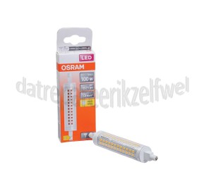 Foto van Osram Ledlamp LED Slim Line R7S 118.0mm 12W 1521lm 2700K 