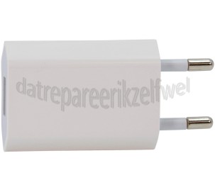 Foto van Apple USB power adapter Lichtnetadapter 5W Oplader voor iPhone, iPod 