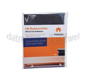 Foto van Tonzon Folie HR-Radiatorfolie 50cm x 7,5m Radiator 