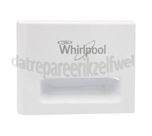 Foto van Whirlpool Greep van zeepbaklade FSCR80414, FSCR90421, WAO8605 