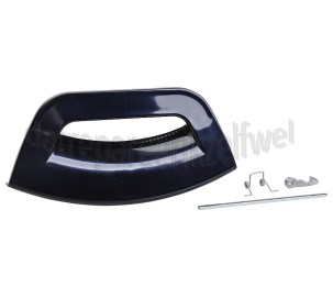 Foto van Hotpoint Deurgreep Set -zwart- WMD1044BXEU, FMD943BXEU, WDD9640BXEU 