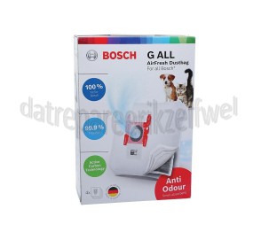 Foto van Bosch Stofzuigerzak Type G All, Anti Odour Alle type G Series 