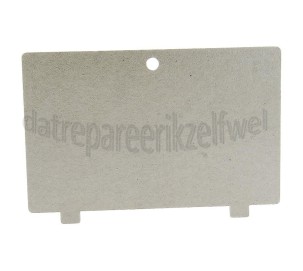 Foto van Pelgrim Micaplaat Afdekking MAC396RVS, MAC496RVS, CM244RVS 