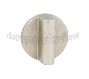 Foto van Pelgrim Knop Draaiknop, grijs OVM506MAT, MAC524MAT, OVS524RVS 