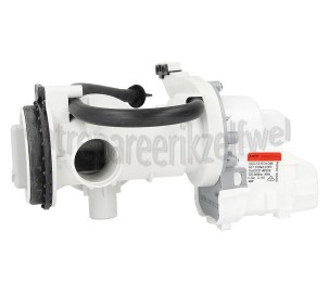 Foto van Samsung Pomp Afvoerpomp compleet WF70F5E0N4W, WF71F5E0Z4W 