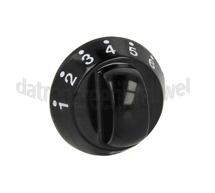 Foto van Dometic Knop Draaiknop oven, zwart FO200, FO300 