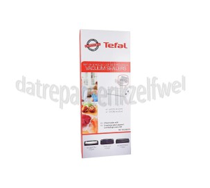 Foto van Tefal Folie Diepvriesfolie, 2 rollen VT2560, VT2550, VT2540 