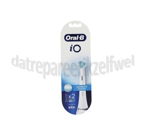 Foto van OralB Tandenborstelset iO Ultimate Clean White, 2 stuks Oral B iO 