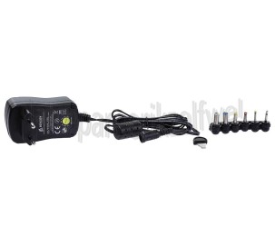 Foto van Benson Netadapter Universeel 1000 Mah 3-12V gestabiliseerd Incl. 6 pluggen 