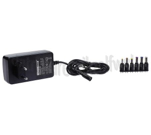 Foto van HQ Power Netadapter Universeel 2500 Mah 3-12V gestabiliseerd incl. 6 pluggen 