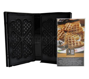 Foto van Tefal Plaat Snack Collection, hartvormige wafelplaten SW852, SW853, SW854, SW857 