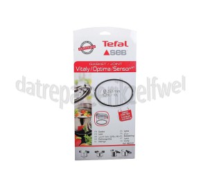 Foto van Tefal Afdichtingsrubber Ring rondom snelkookpan 253mm diameter Vitaly, Optima, Sensor 