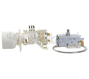 Foto van Whirlpool Thermostaat 3 cont. Cap.L= 65cm. ARG341ALH, ARG3411, KRI1551A1 