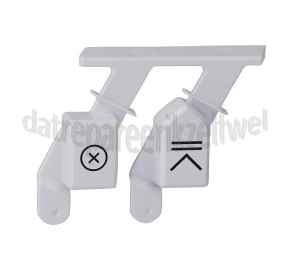 Foto van Hotpoint Knop Knoppenset, rechts WMTF622HEU, WMTL502LEU, WMTL602LIL 