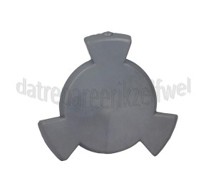 Foto van Whirlpool Nok Aandrijfnok van draaiplateau MCP341BL, MCP343SL, MW47SL 