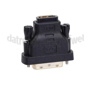 Foto van ACT Adapter DVI-D Male - HDMI A Female Verloopstekker 
