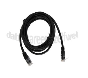Foto van ACT UTP/Netwerk kabel UTP CAT6 Netwerkkabel, RJ45 Male - RJ45 Male Zwart, Full Copper, AWG24, Gold Plated, 2 meter 