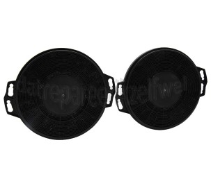 Foto van Pelgrim Filter Koolstoffilter, 2 stuks OWA305RVS, OWA206RVS, OWA206WIT 