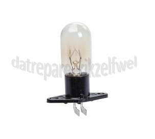 Foto van Etna Lamp 25W haaks met bev. plaat CM244RVS, CM444RVS, MAC396RVS 