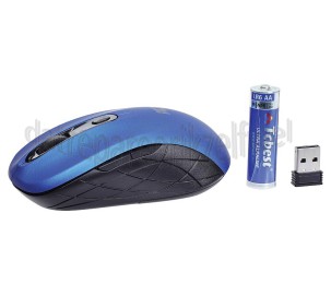 Foto van ACT Muis Draadloze optische muis met compacte Nano ontvanger DPI switch 1000-1200-1600 