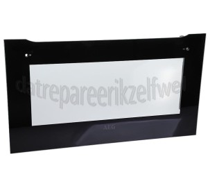 Foto van AEG Glasplaat Deurglas buitenkant oven KMK561000M, KMK721000M 